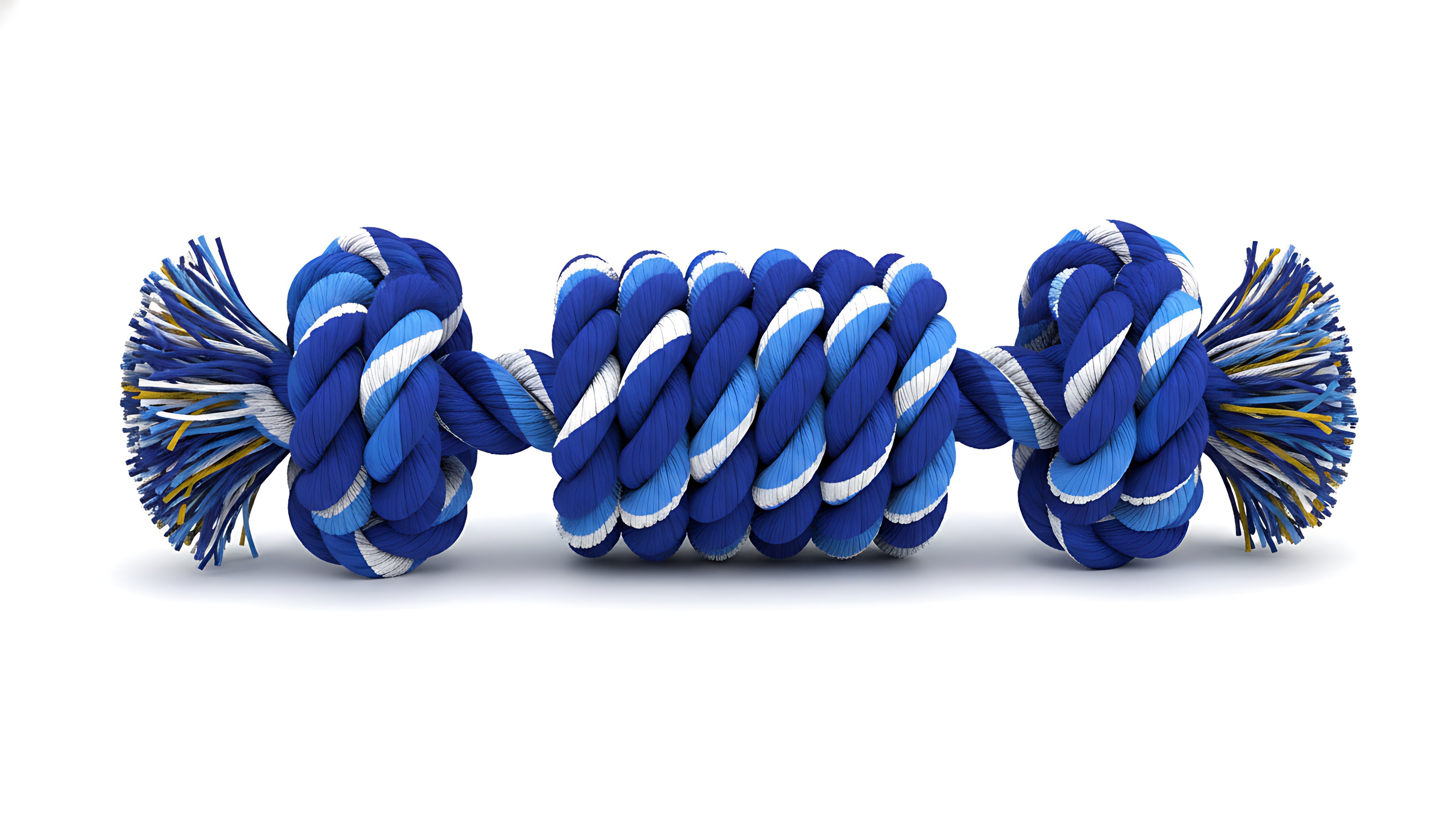 Cotton Rope Tug Dog Toy for Teeth Cleaning Durable Chew Toy for Dogs