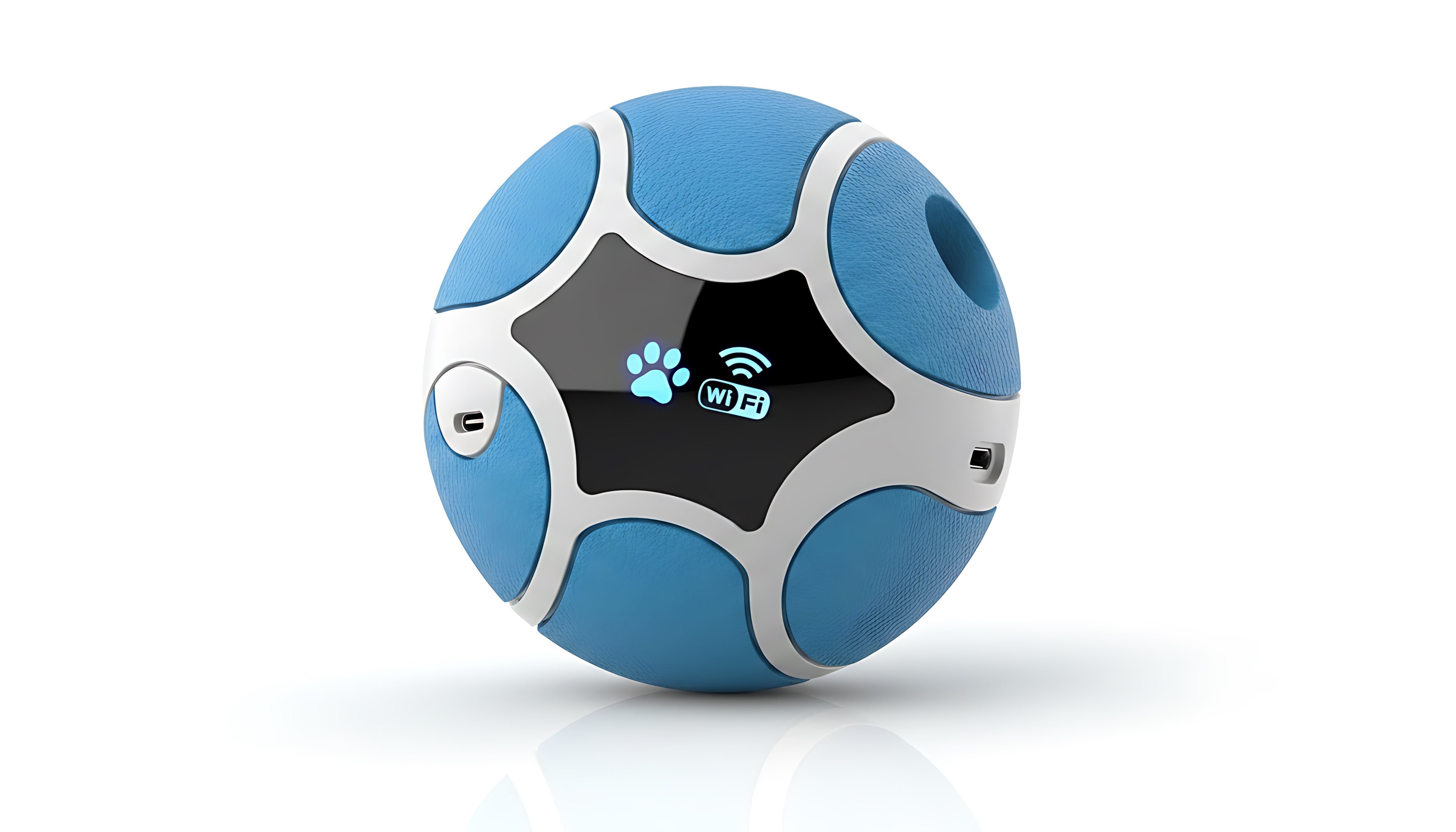 Smart Interactive Dog Ball Auto Rolling LED Pet Toy for Active Dogs