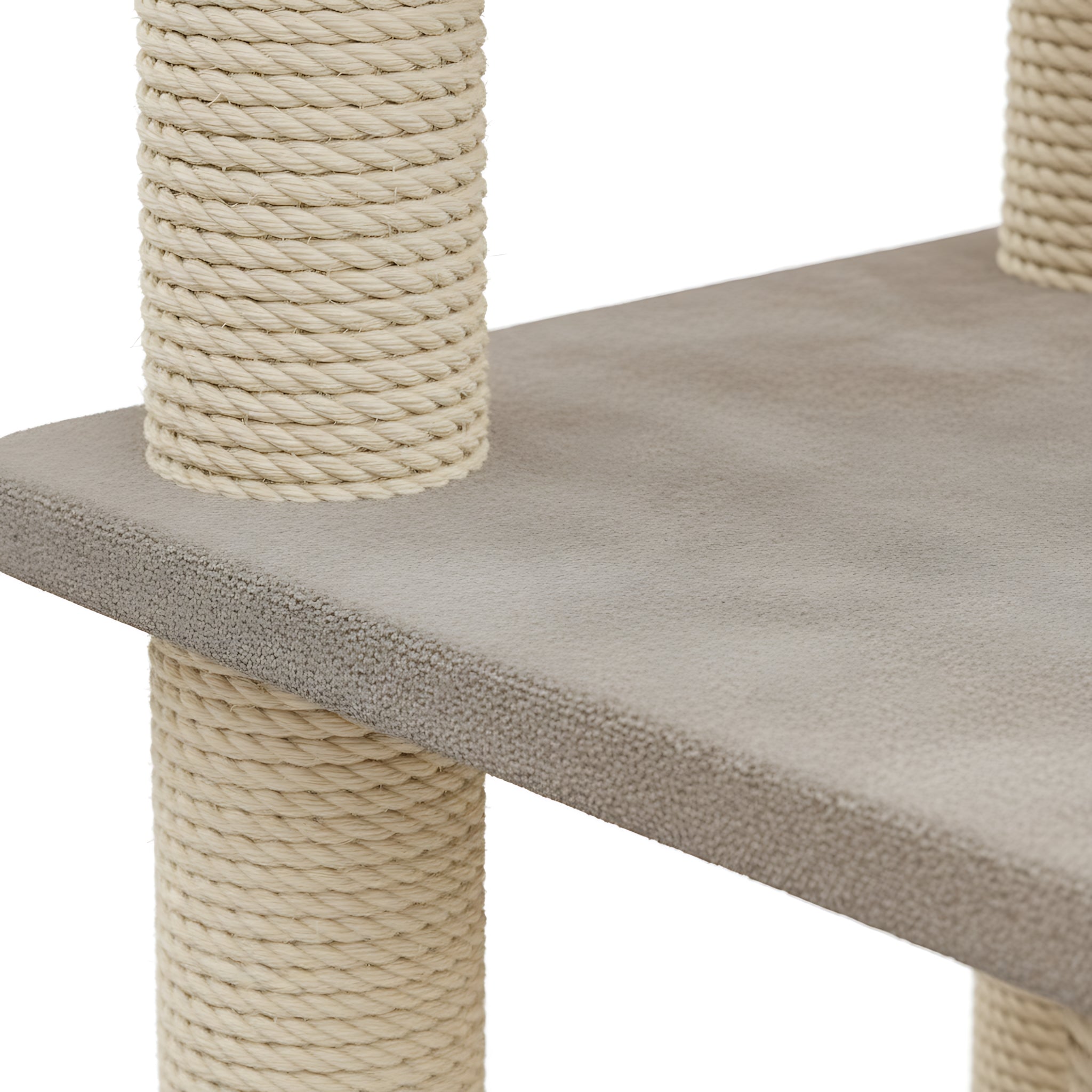 Durable Cat Scratching Post with Sisal Rope Furniture Protection Cat Toy