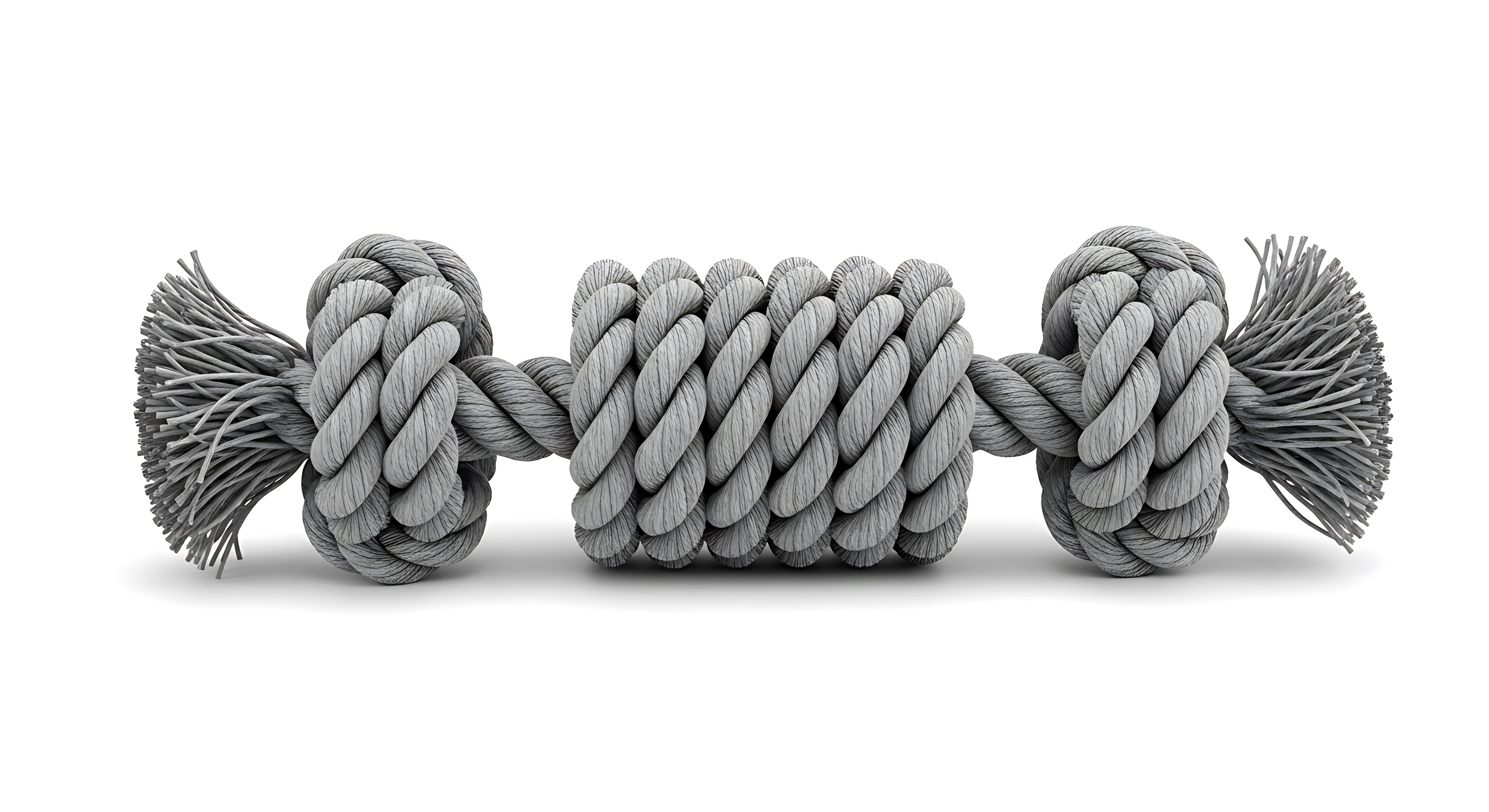 Cotton Rope Tug Dog Toy for Teeth Cleaning Durable Chew Toy for Dogs