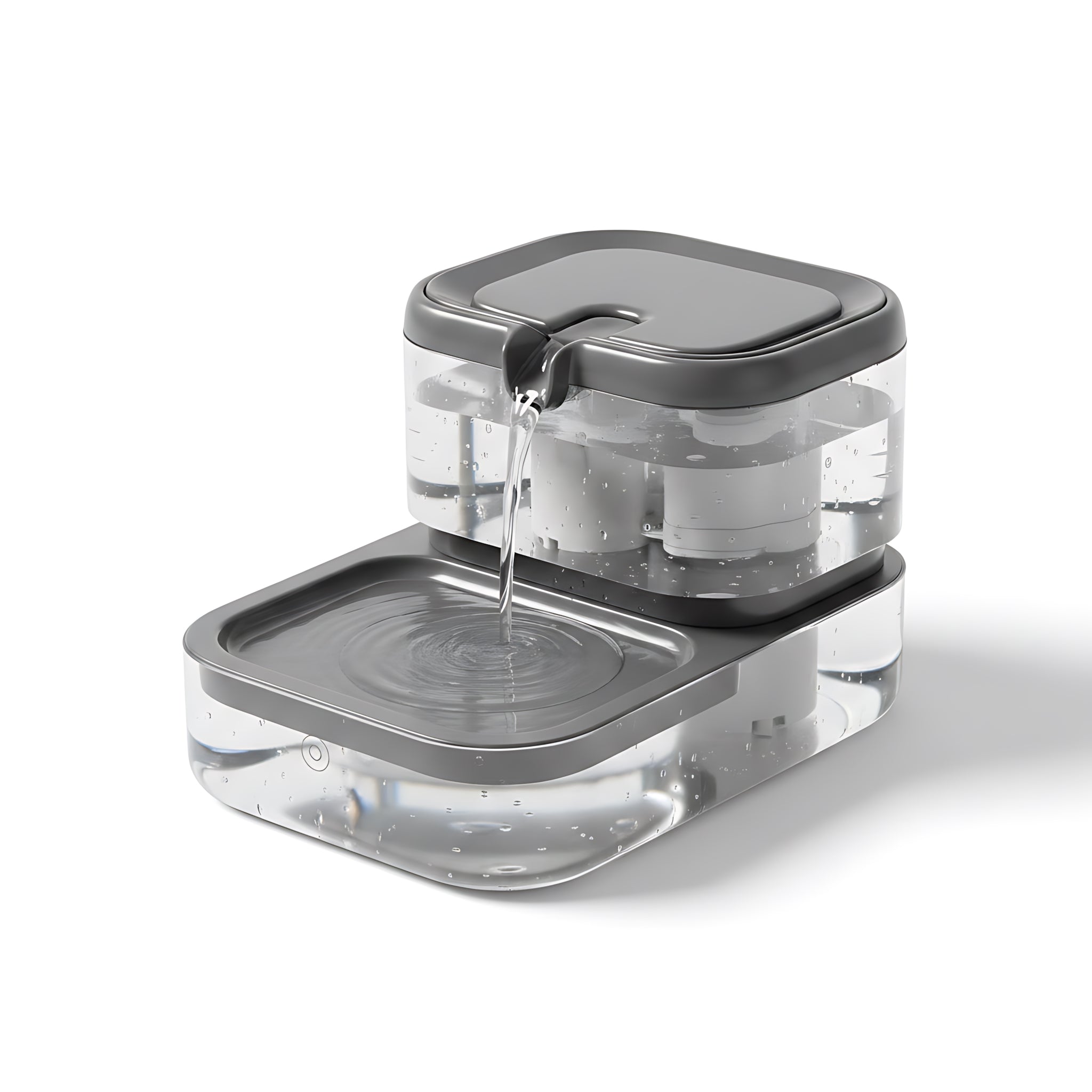 Automatic Cat Water Fountain with Filter 2L Capacity USB Pet Drinking Fountain