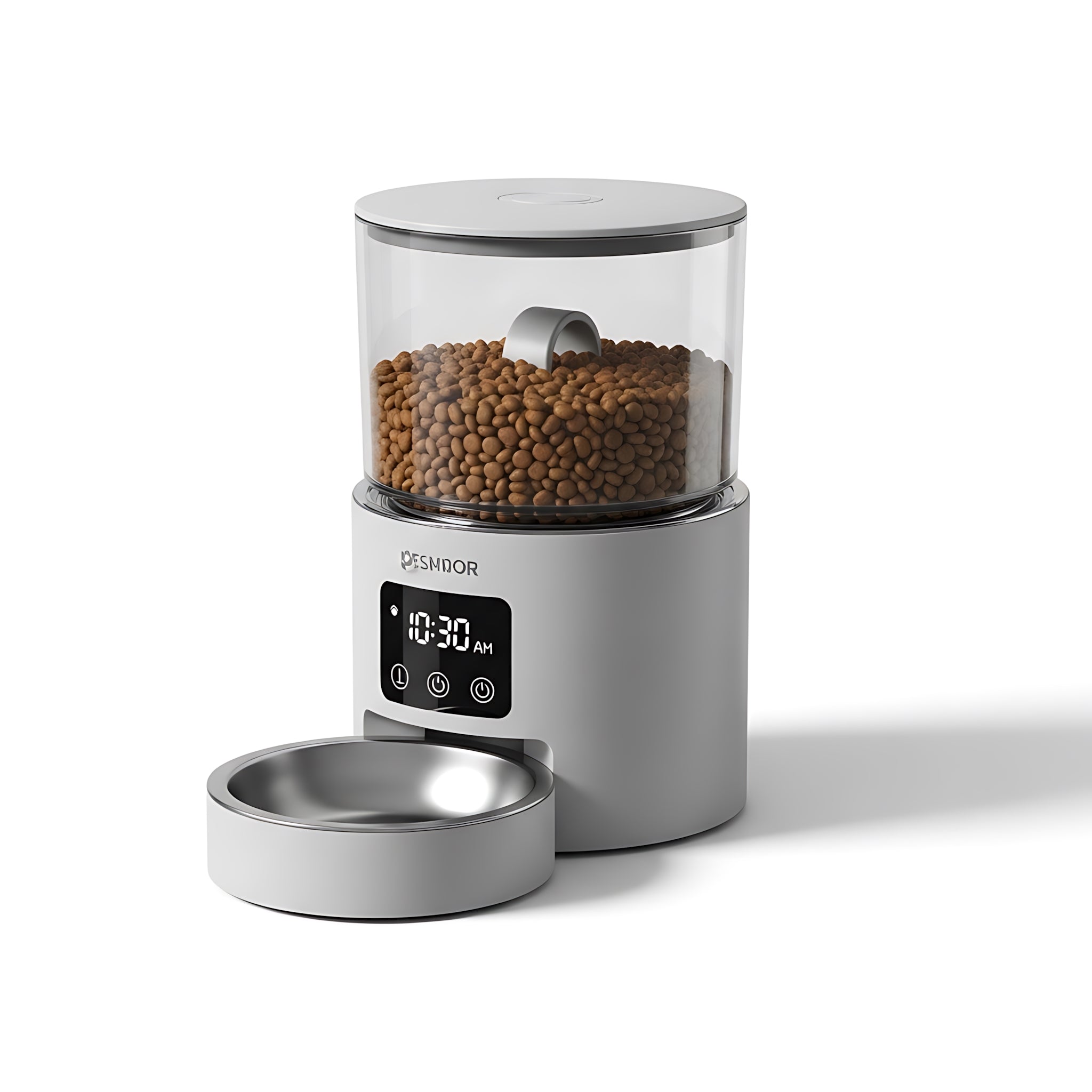 Smart Automatic Pet Feeder with Timer WiFi Control 4L Food Dispenser