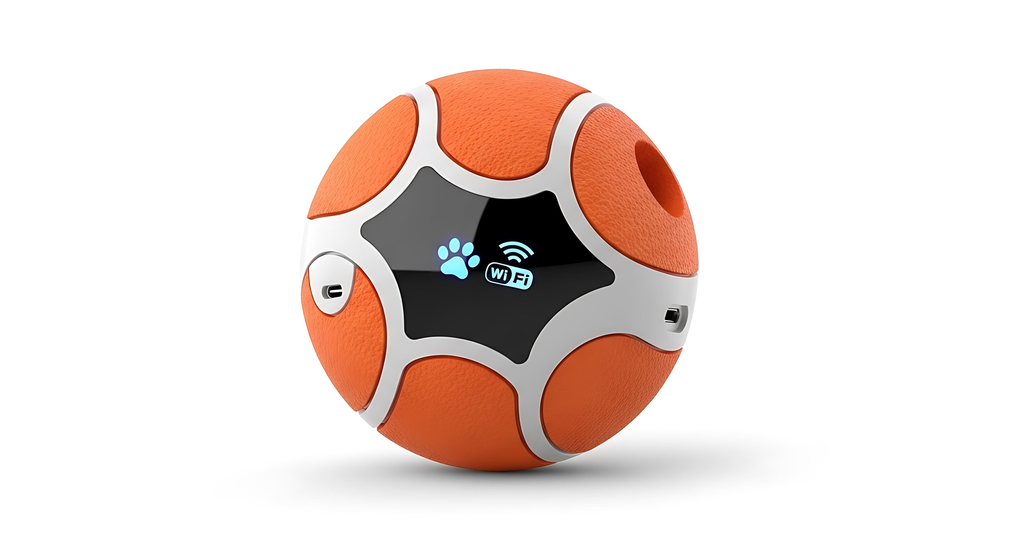 Smart Interactive Dog Ball Auto Rolling LED Pet Toy for Active Dogs