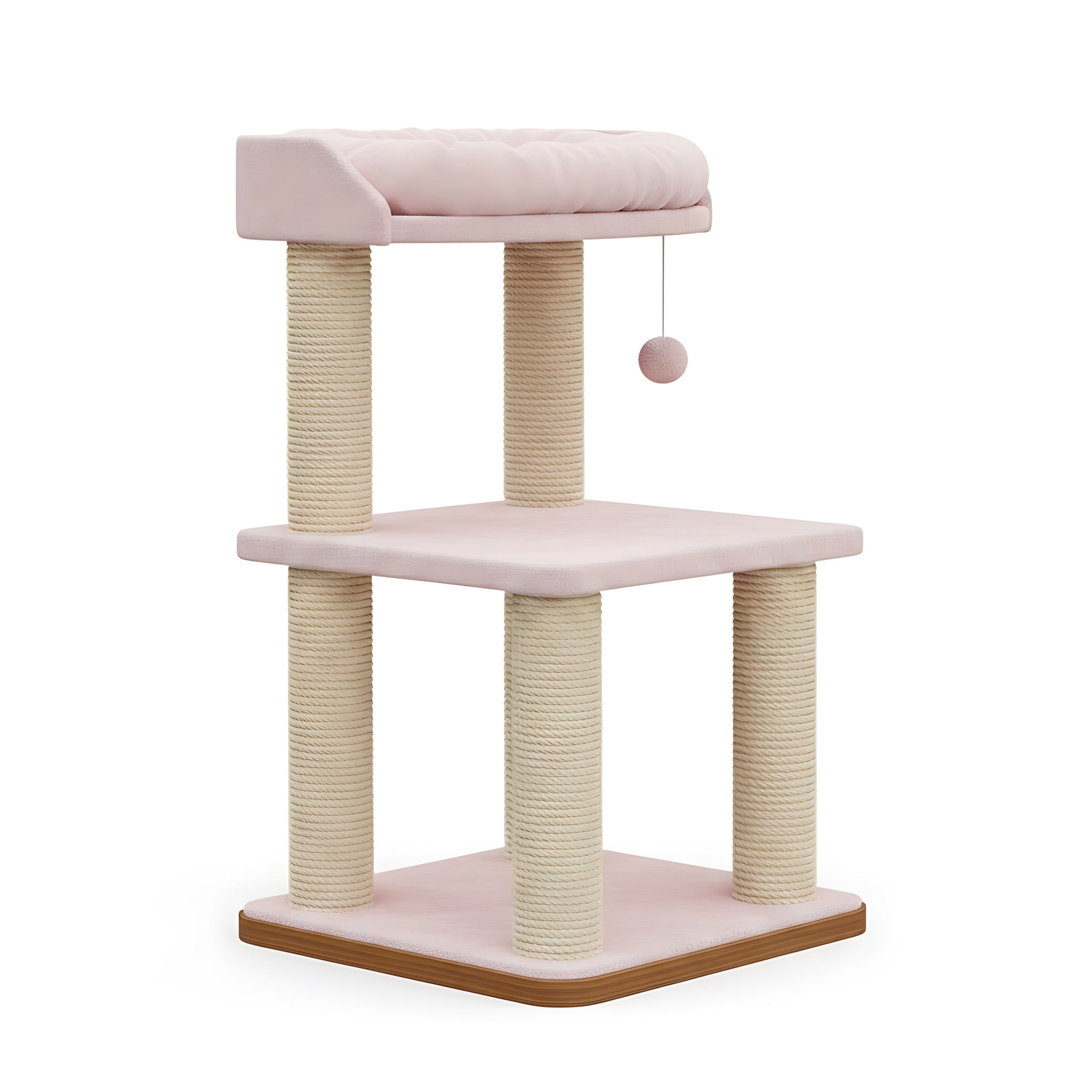 Durable Cat Scratching Post with Sisal Rope Furniture Protection Cat Toy