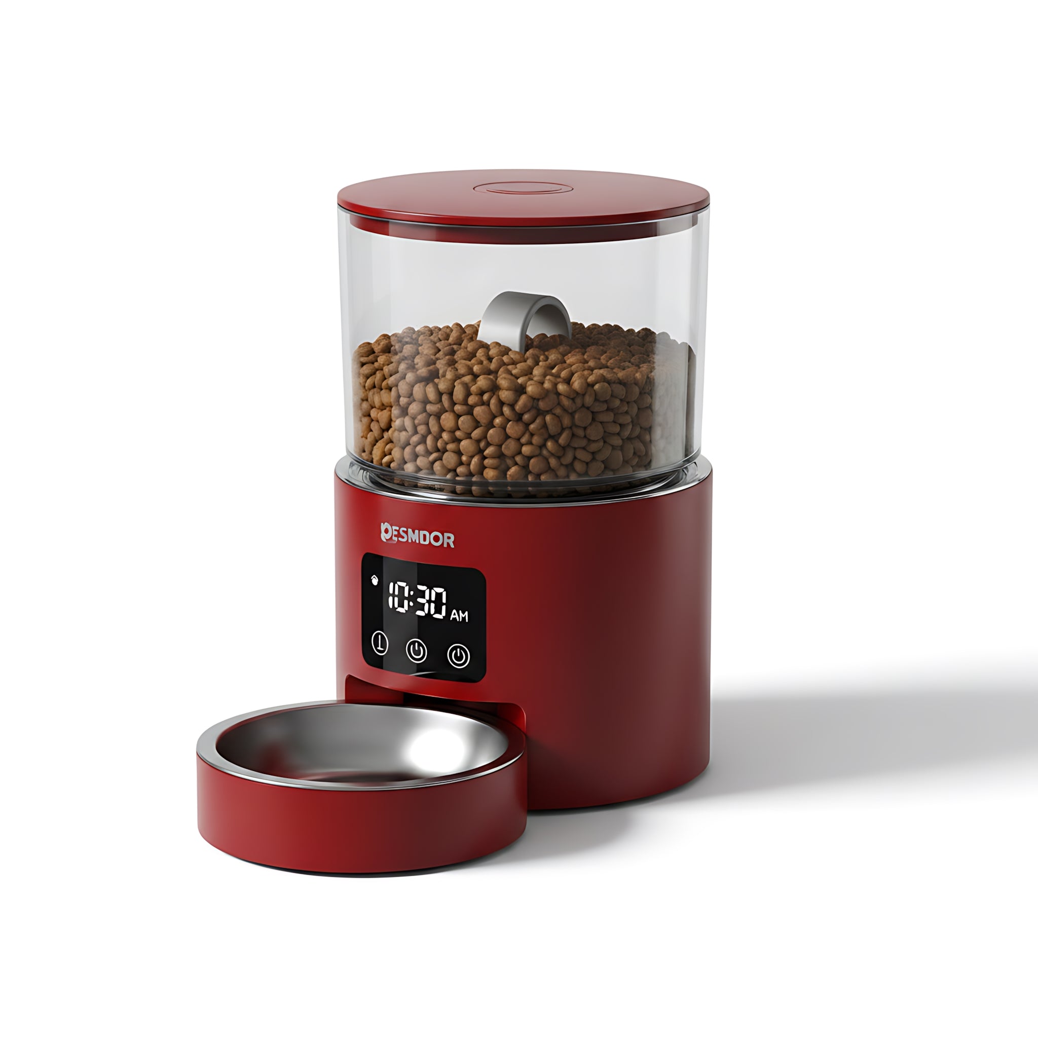 Smart Automatic Pet Feeder with Timer WiFi Control 4L Food Dispenser