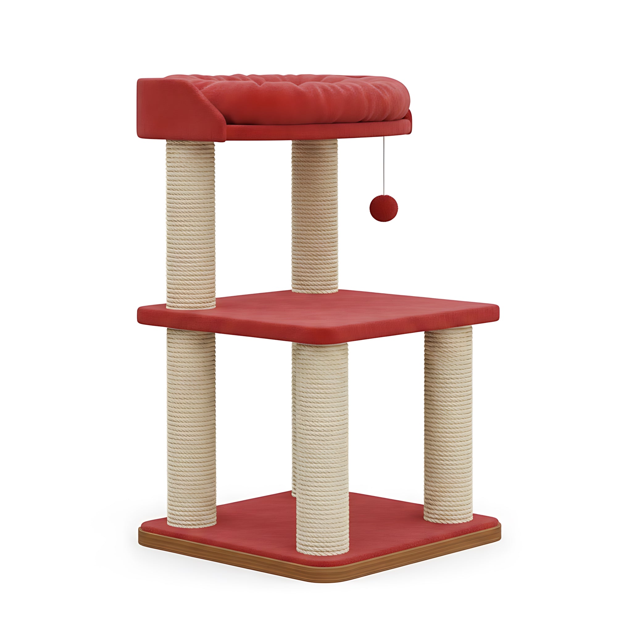 Durable Cat Scratching Post with Sisal Rope Furniture Protection Cat Toy